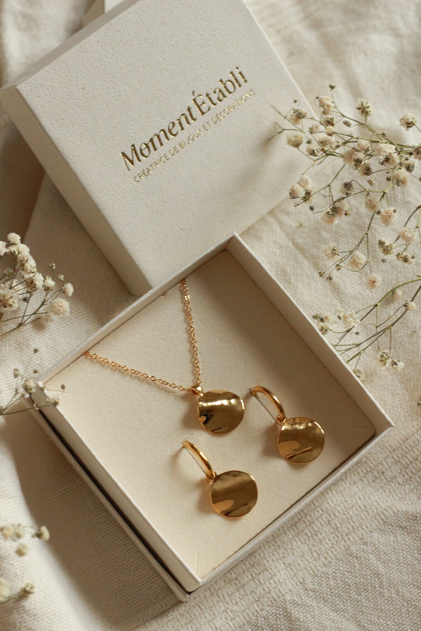 Boucles d'oreilles Ondine