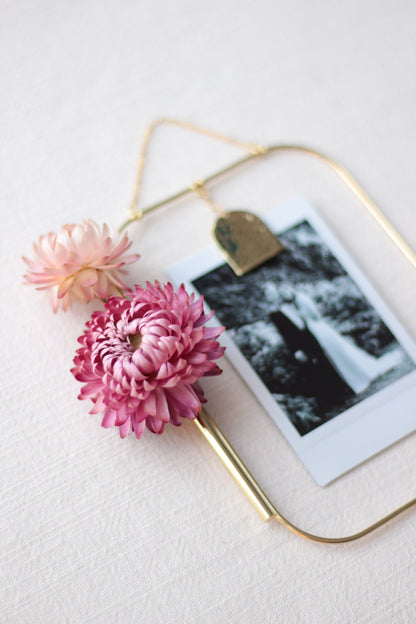 Cadre Photo Fleuri