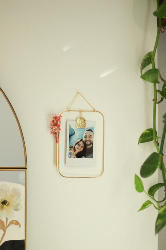Cadre Photo Fleuri