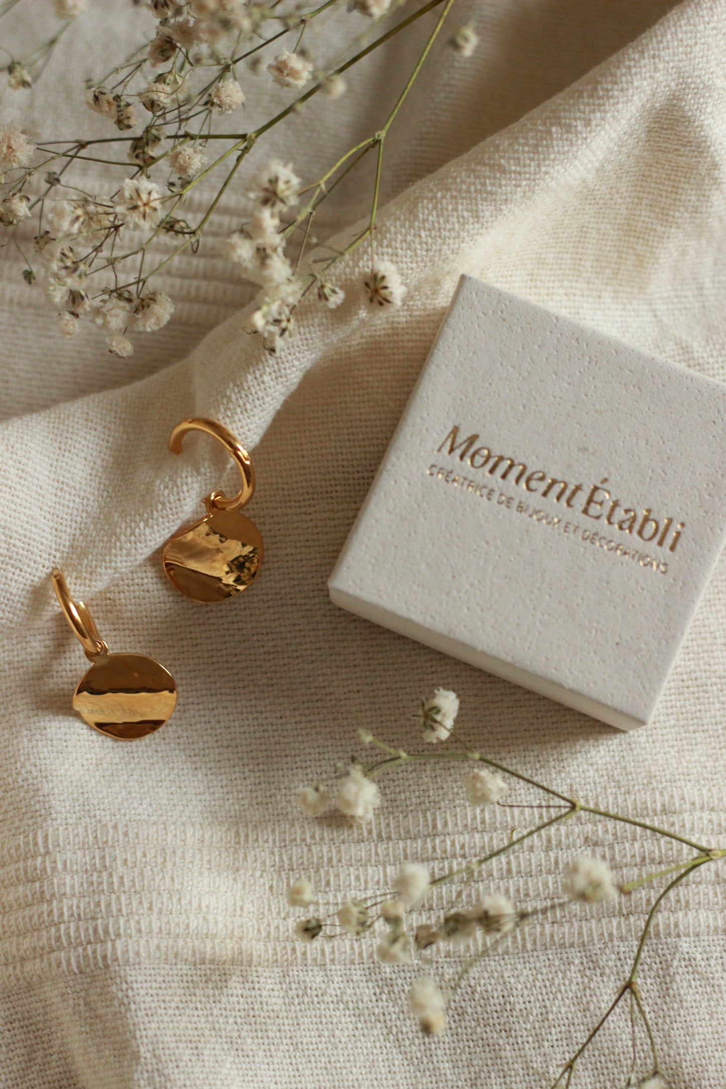 Boucles d'oreilles Ondine