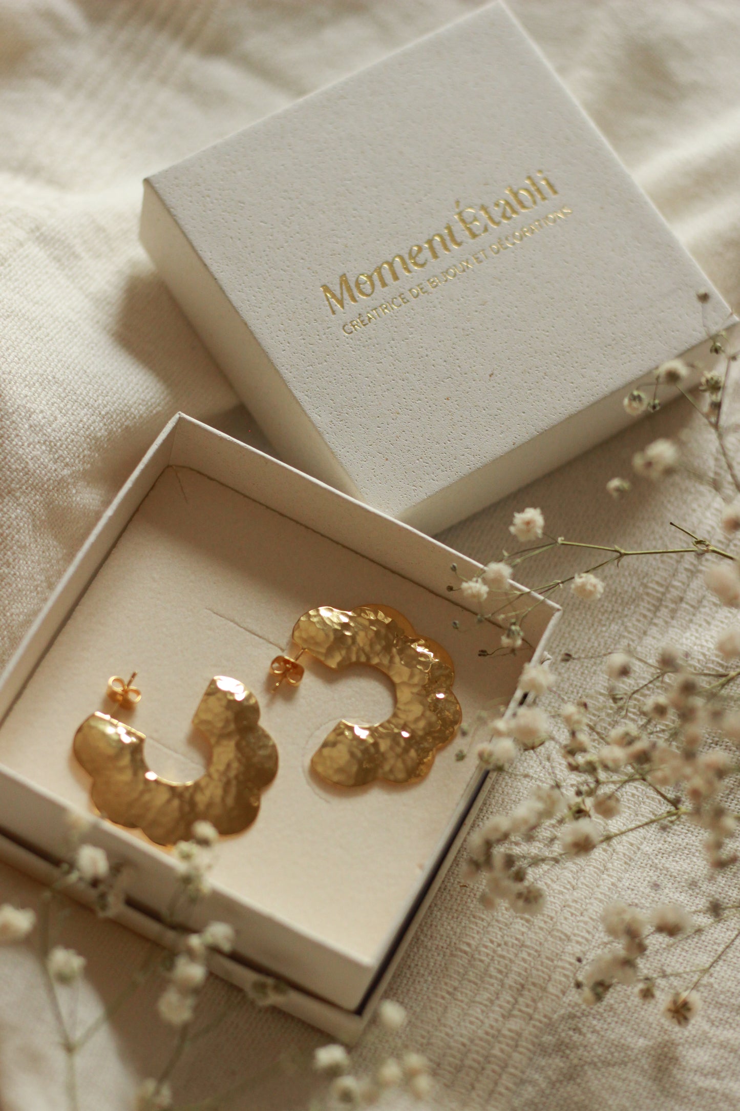 Boucles d'oreilles Flora