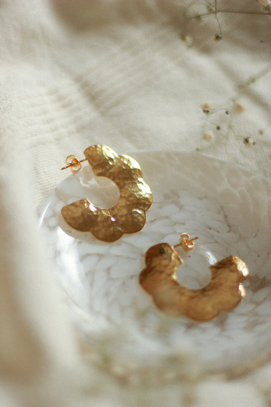Boucles d'oreilles Flora