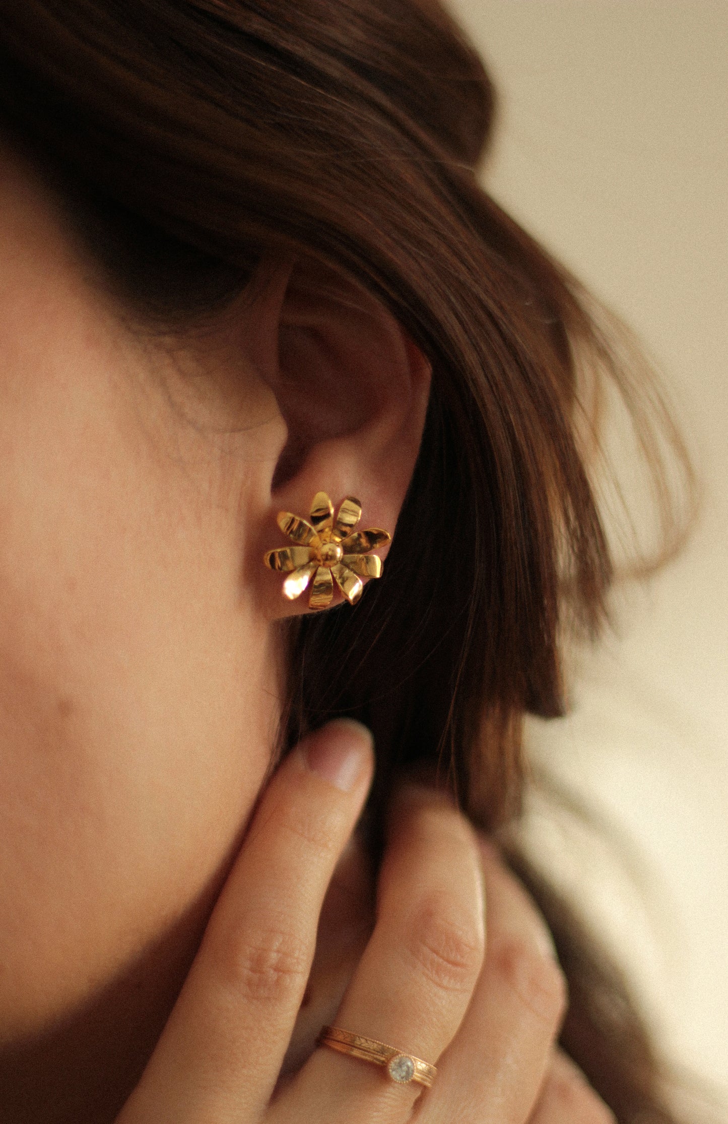 Boucles d'oreilles Bellis