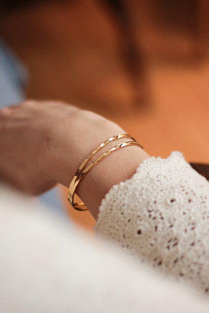 Bracelet jonc Ondine