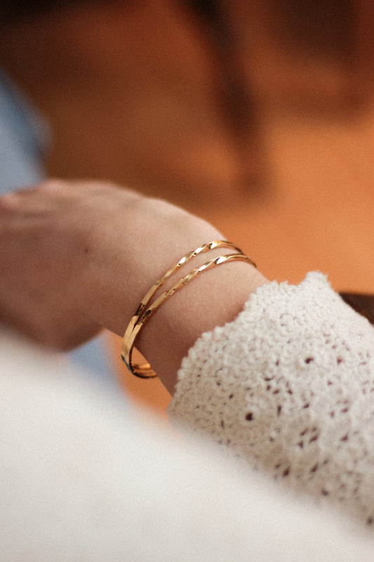 Bracelet jonc Ondine