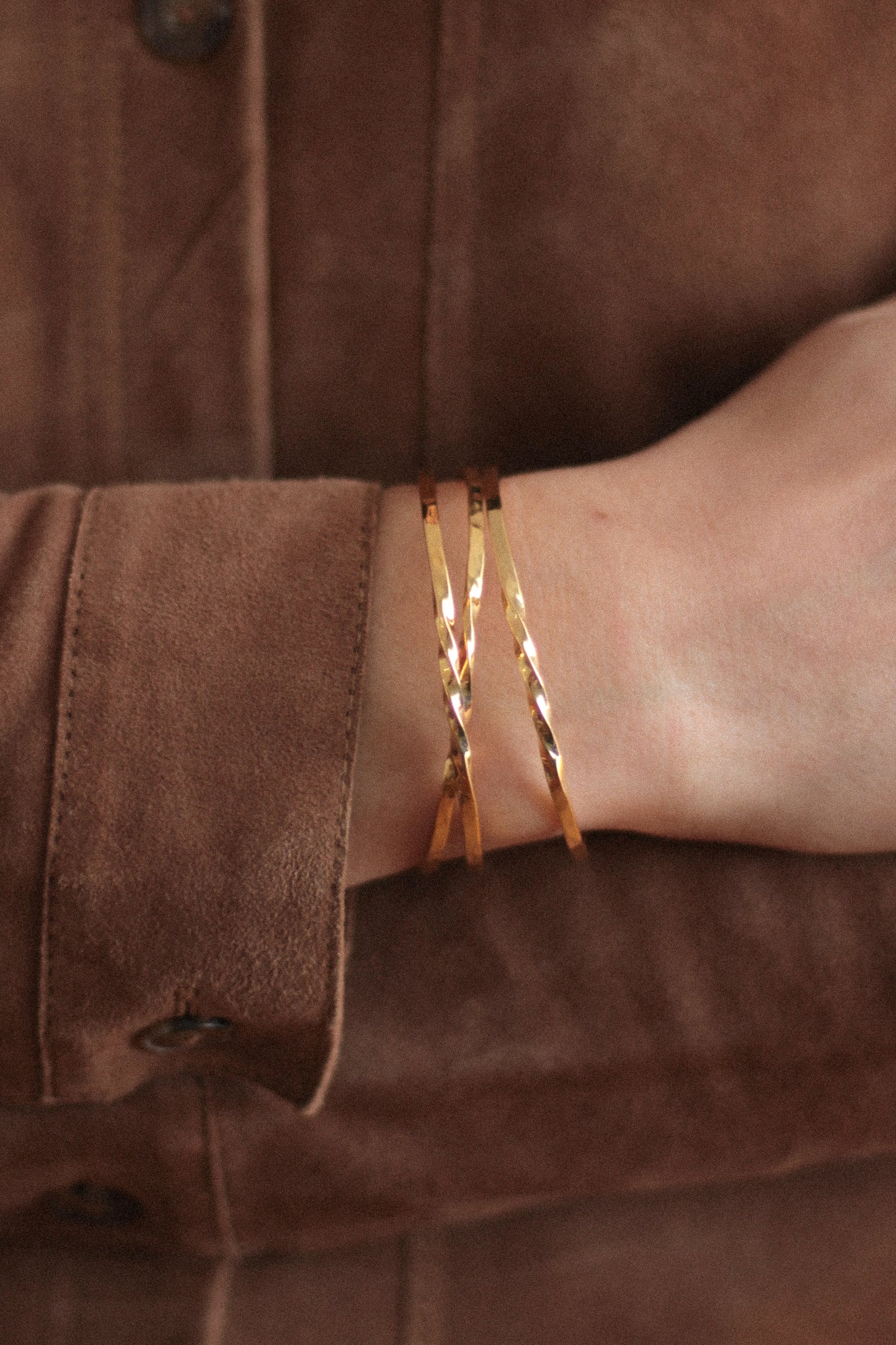 Bracelet jonc Ondine