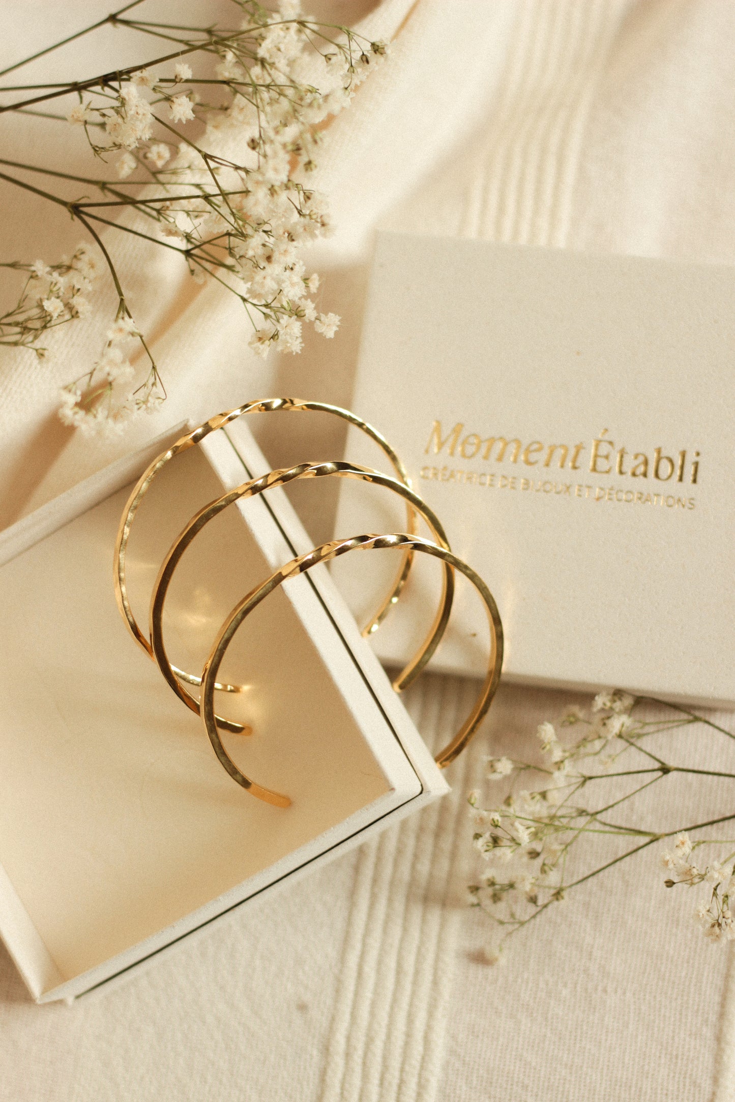 Bracelet jonc Ondine