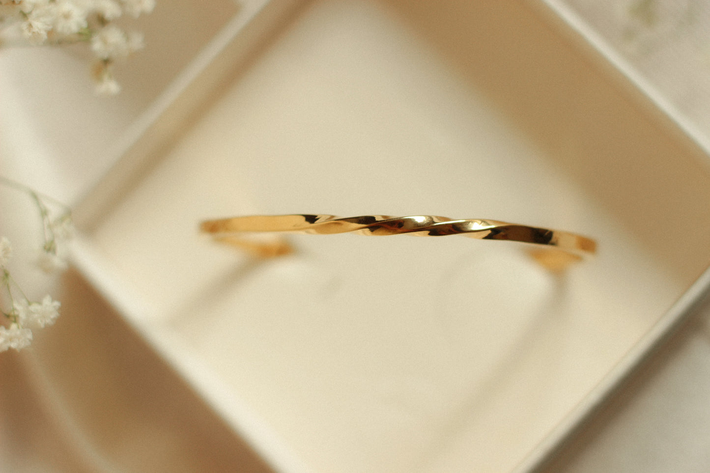 Bracelet jonc Ondine