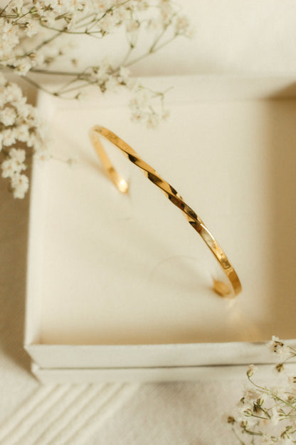 Bracelet jonc Ondine