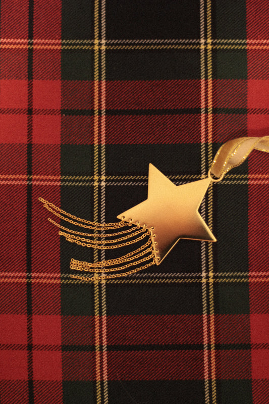 L'étoile filante, décoration artisanale